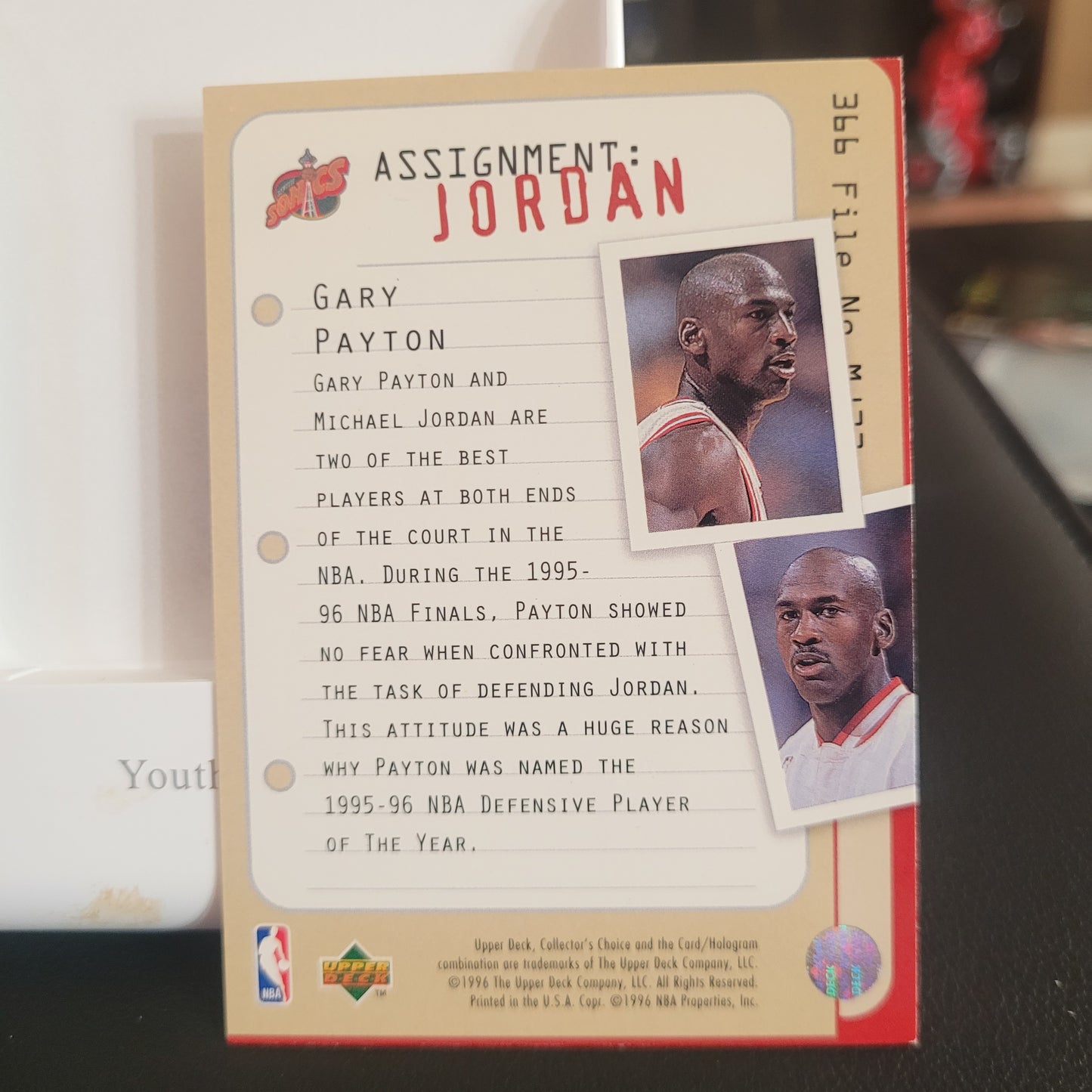 1996-97 Upper Deck Michael Jordan #366 Collector's Choice
