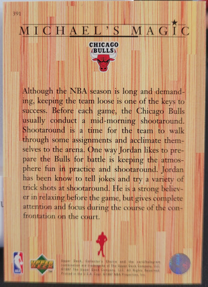 1997-98 Collector's Choice #391 Michael Jordan