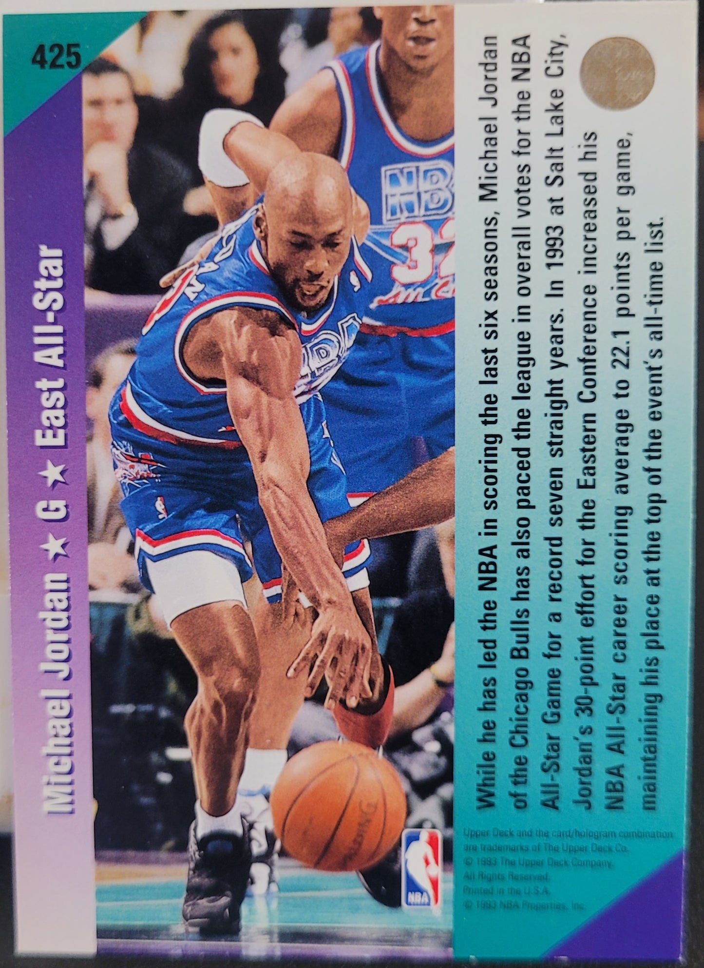 1992-93 Upper Deck #425 Michael Jordan