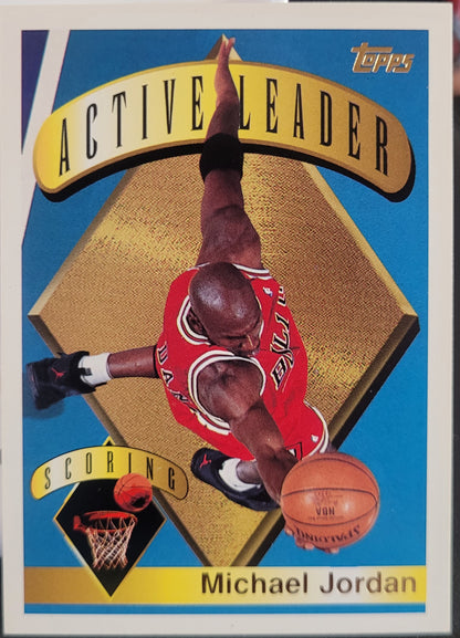 1995-96 Topps #1 Michael Jordan