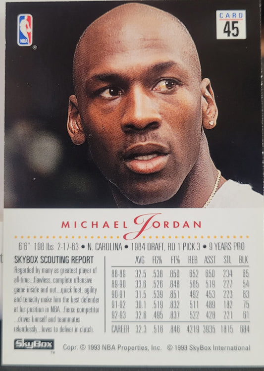 1993-94 SkyBox Premium #45 Michael Jordan