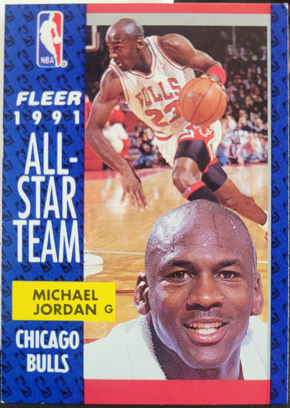1991-92 Fleer #211 Michael Jordan
