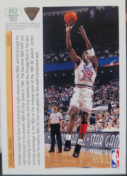 1991-92 Upper Deck #452 Michael Jordan