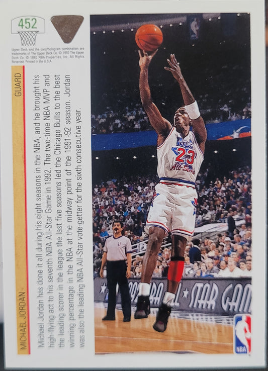 1991-92 Upper Deck #452 Michael Jordan