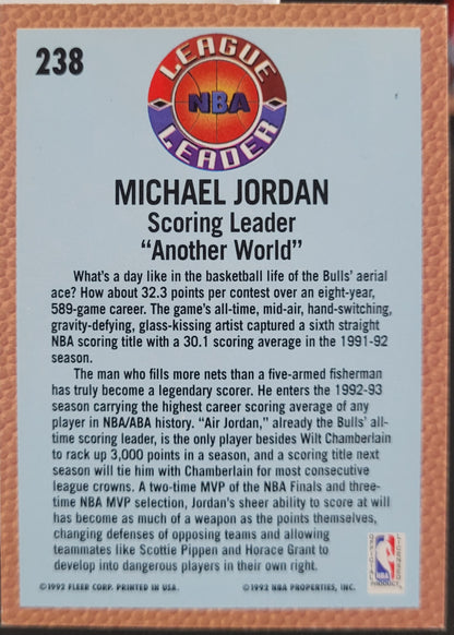1992-93 Fleer #238 Michael Jordan