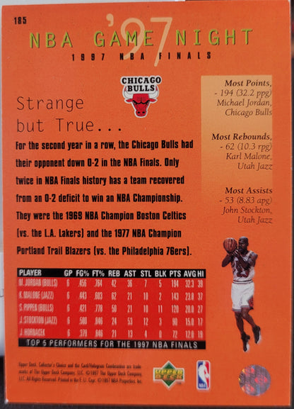 1997-98 Collector's Choice European #185 1997 NBA Finals