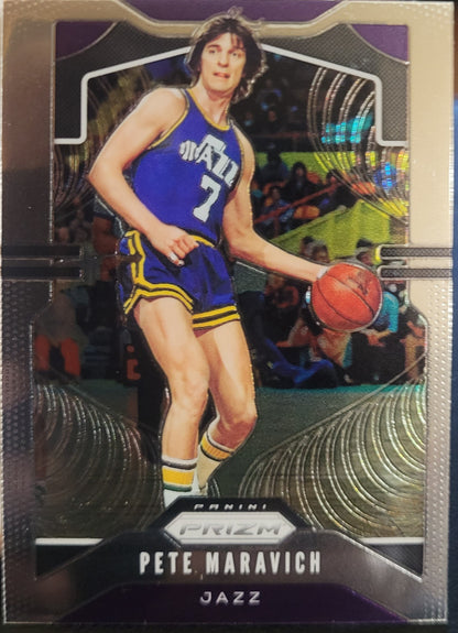 2019-20 Panini Prizm Silver #17 Pete Maravich