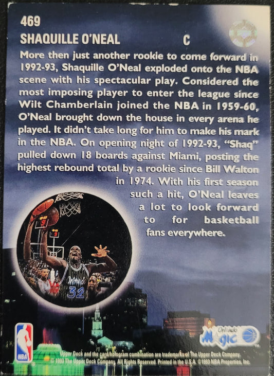 1993-94 Upper Deck #469 Shaquille O'Neal