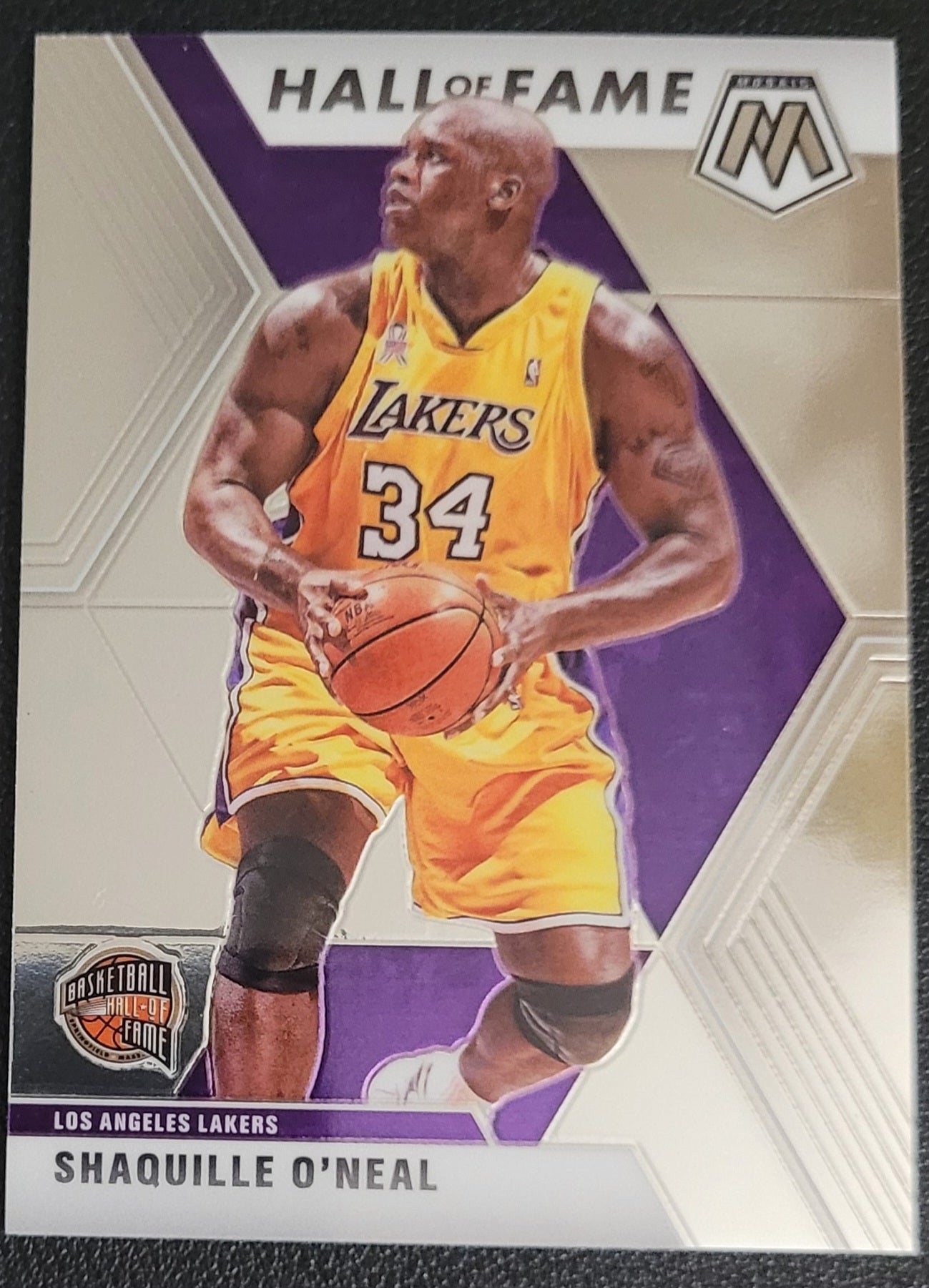 2019-20 Panini Mosaic #281 Shaquille O'Neal Silver Prizm