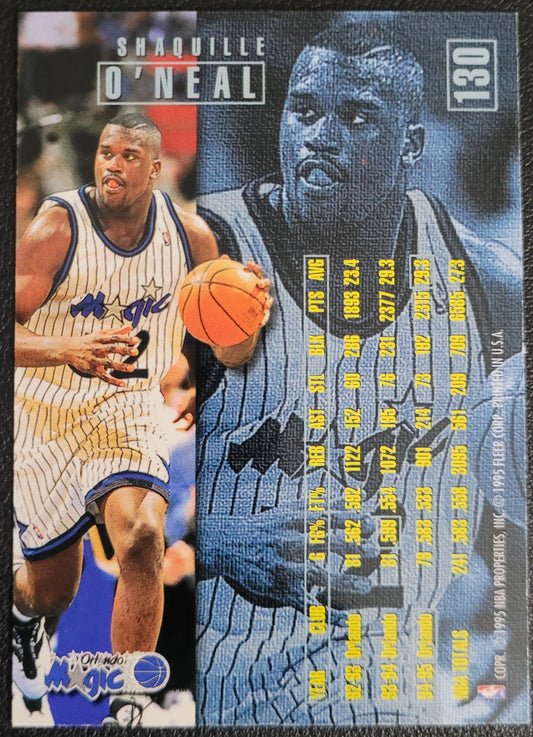 1995-96 Fleer #130 Shaquille O'Neal