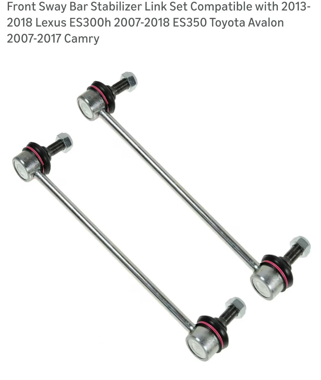 Front Sway Bar Stabilizer Link Set 48820-28050, For Toyoto Camry & Lexus ES300