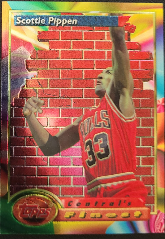 1993-94 Finest #105 Scottie Pippen Refractors