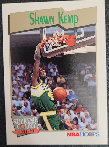 1991-92 Hoops #497 Shawn Kemp