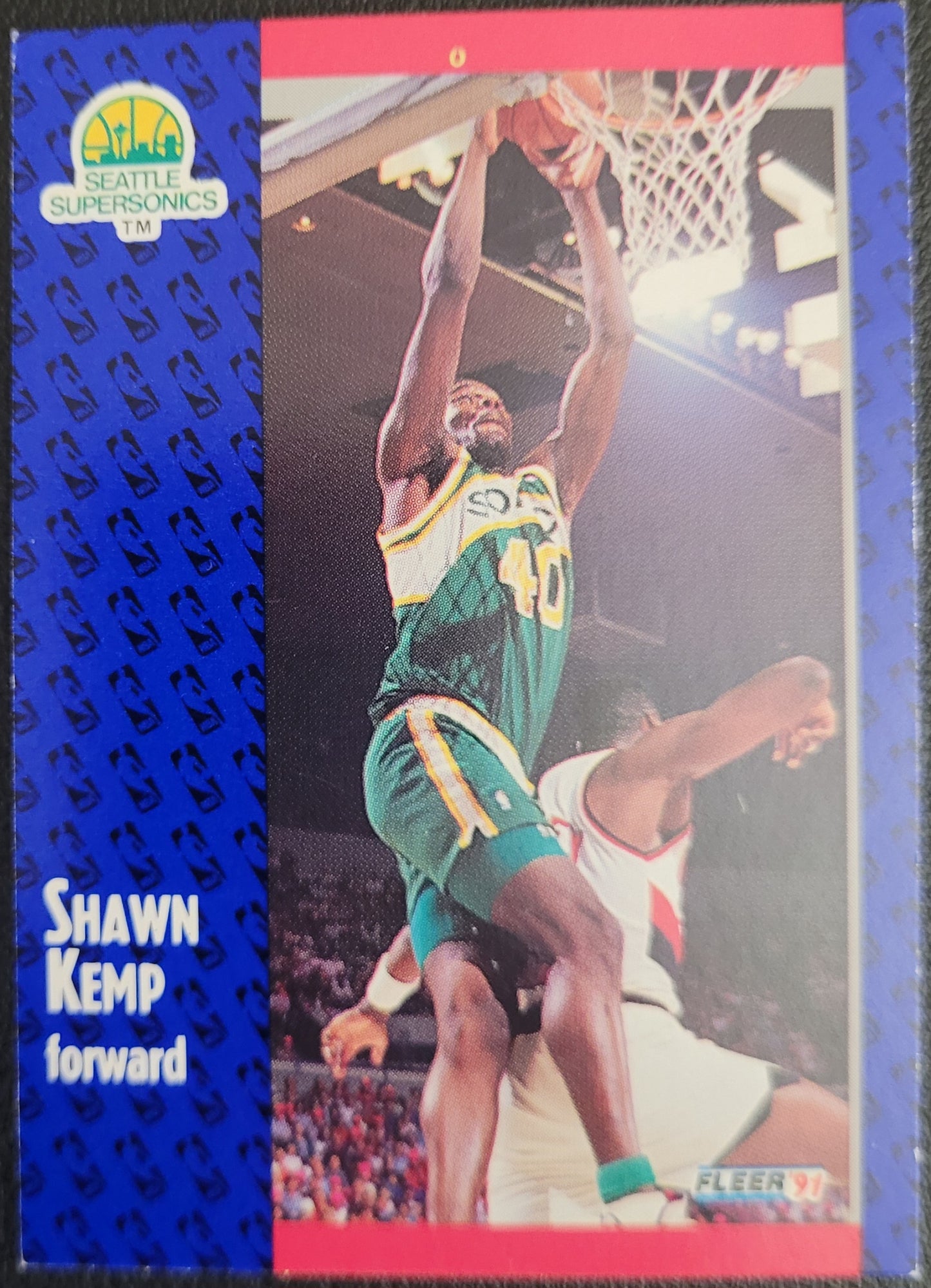 1991-92 Fleer #192 Shawn Kemp