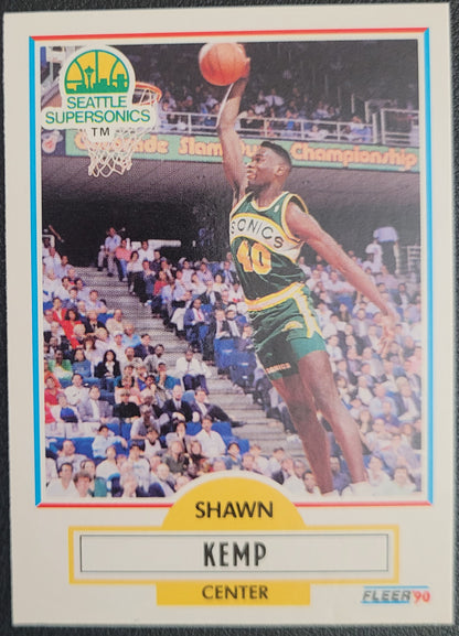 1990-91 Fleer #178 Shawn Kemp