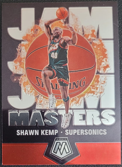 2019-20 Panini Mosaic #14 Shawn Kemp Jam Masters
