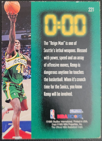 1995-96 Hoops #221 Shawn Kemp