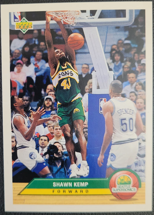 1992-93 Upper Deck McDonald's #P38 Shawn Kemp