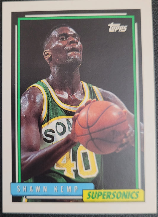 1992-93 Topps #267 Shawn Kemp Gold