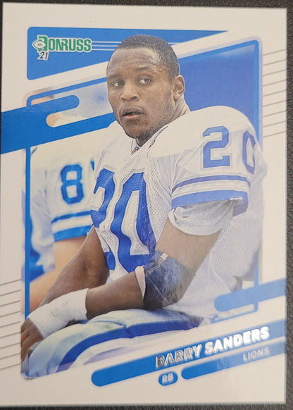 2021 Donruss #173 Barry Sanders  No Helmet