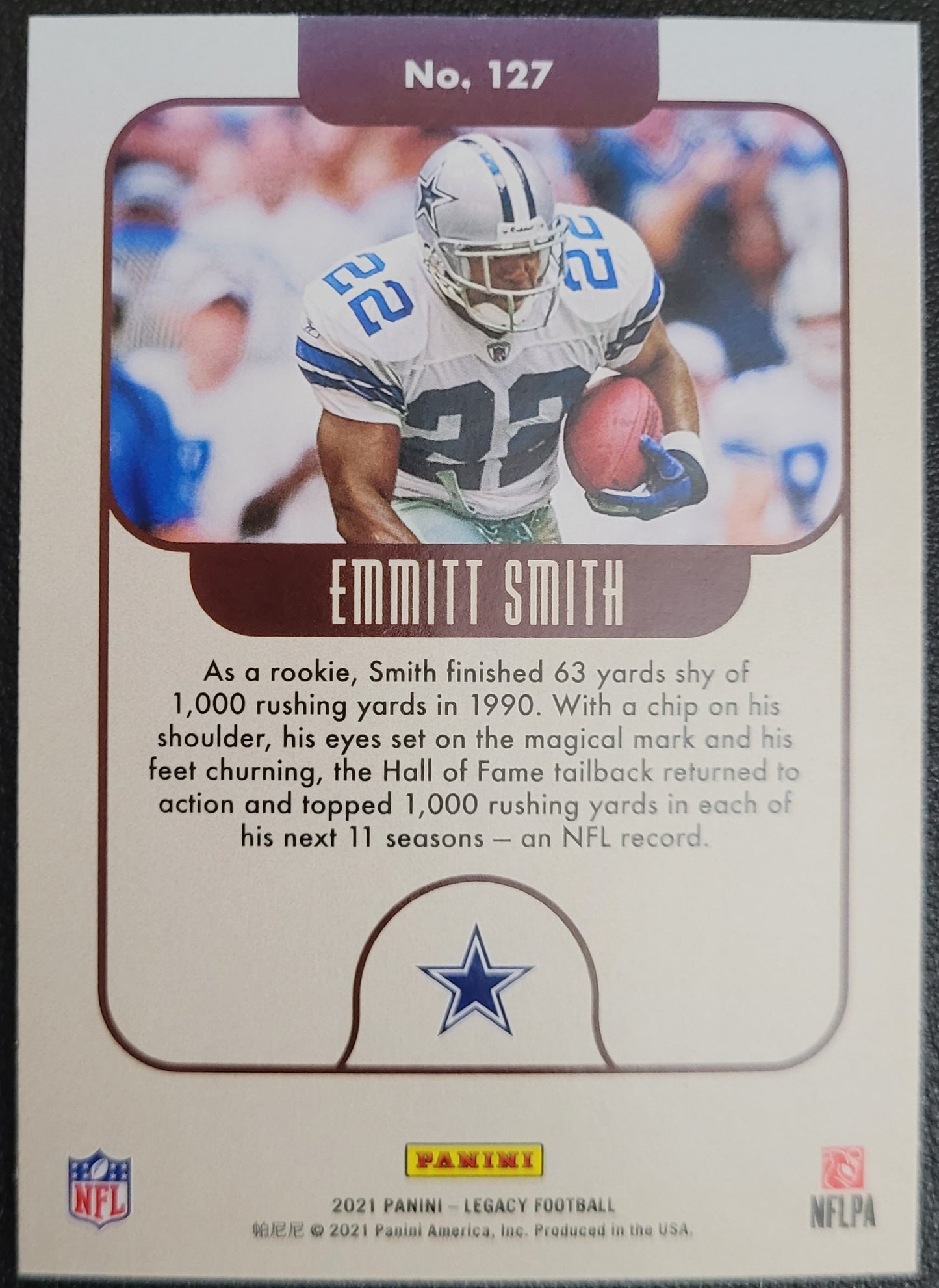 2021 Panini Legacy #127 Emmitt Smith