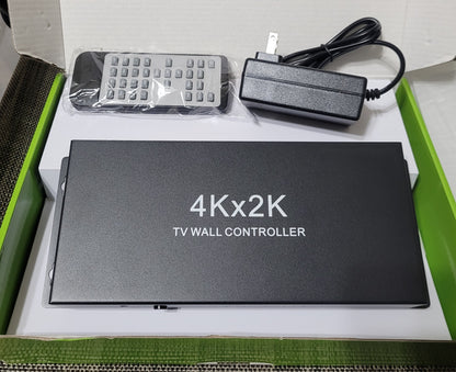 Video Wall Controller 4K x 2K, HD Display, 4 Way HDMI Out, 180 Rotate, New!