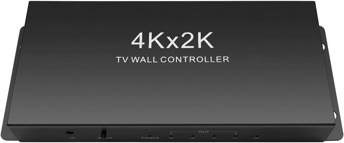 Video Wall Controller 4K x 2K, HD Display, 4 Way HDMI Out, 180 Rotate, New!