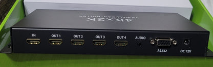 Video Wall Controller 4K x 2K, HD Display, 4 Way HDMI Out, 180 Rotate, New!