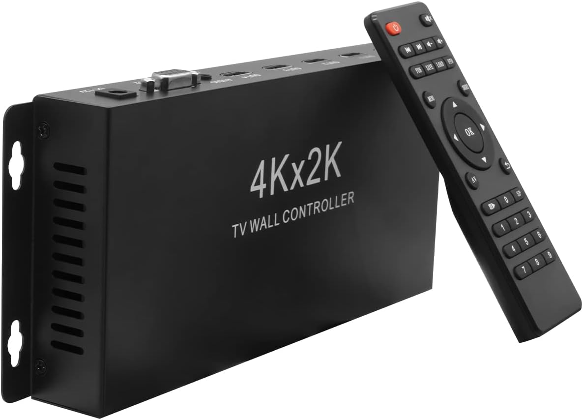 Video Wall Controller 4K x 2K, HD Display, 4 Way HDMI Out, 180 Rotate, New!