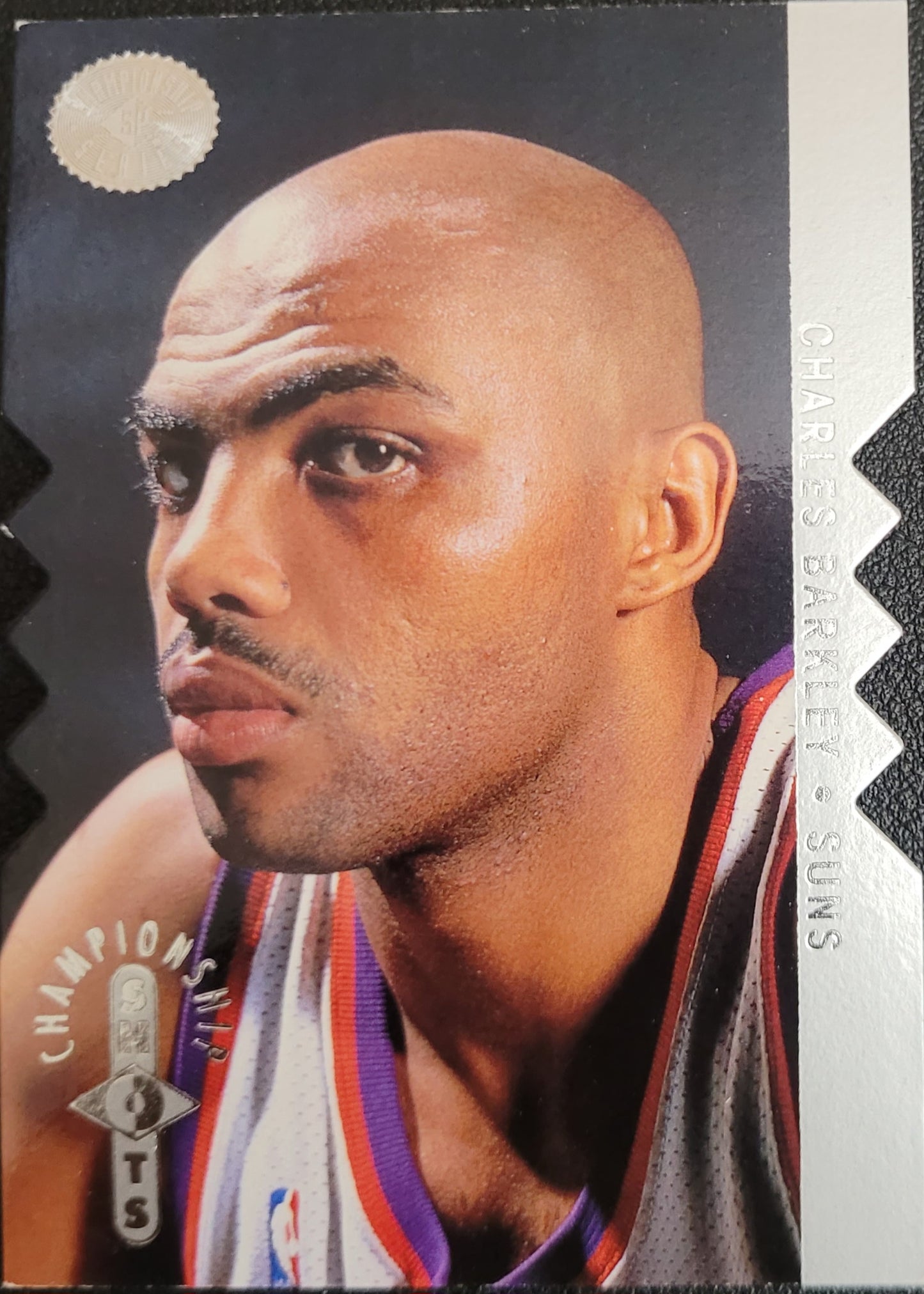 1995-96 SP Championship #S10 Charles Barkley Championship Shots Gold Die Cut
