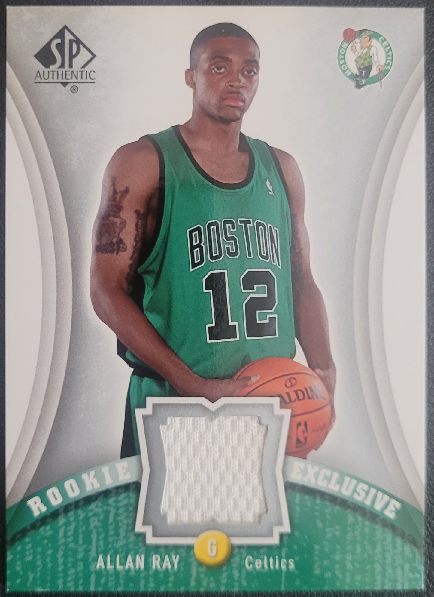2006-07 SP Authentic #RE-AR Allan Ray Rookie Exclusives Jerseys