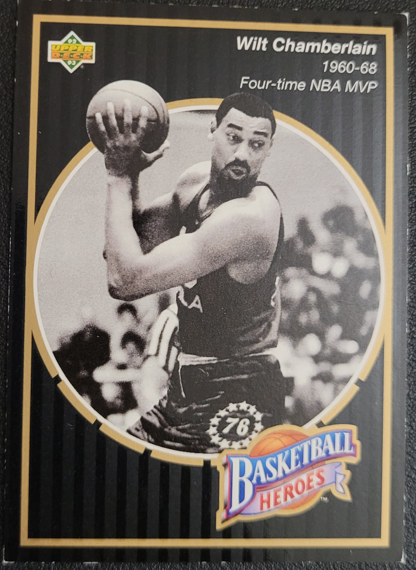 1992-93 Upper Deck #14 Wilt Chamberlain Basketball Heroes: Wilt Chamberlain