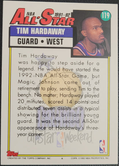 1992-93 Topps #119 Tim Hardaway