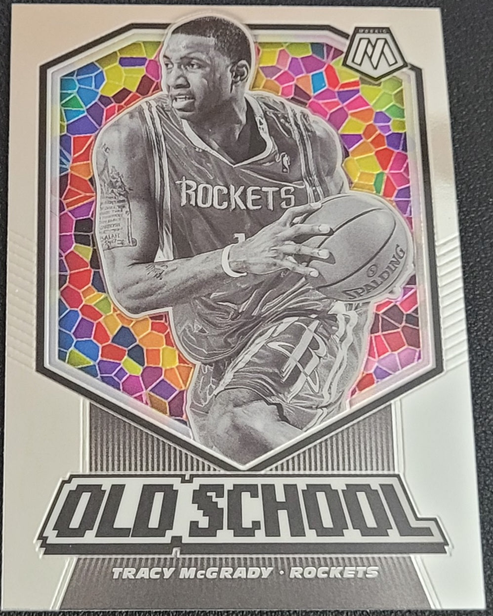 2019-20 Panini Mosaic #19 Tracy McGrady Old School Mosaic
