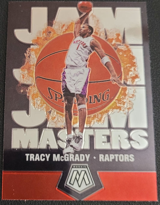 2019-20 Panini Mosaic #11 Tracy McGrady Jam Masters