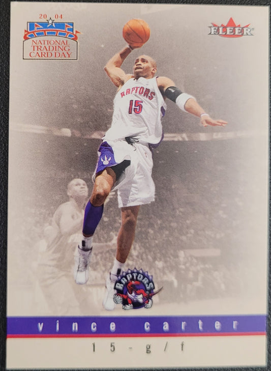 2004 National Trading Card Day #7 Vince Carter