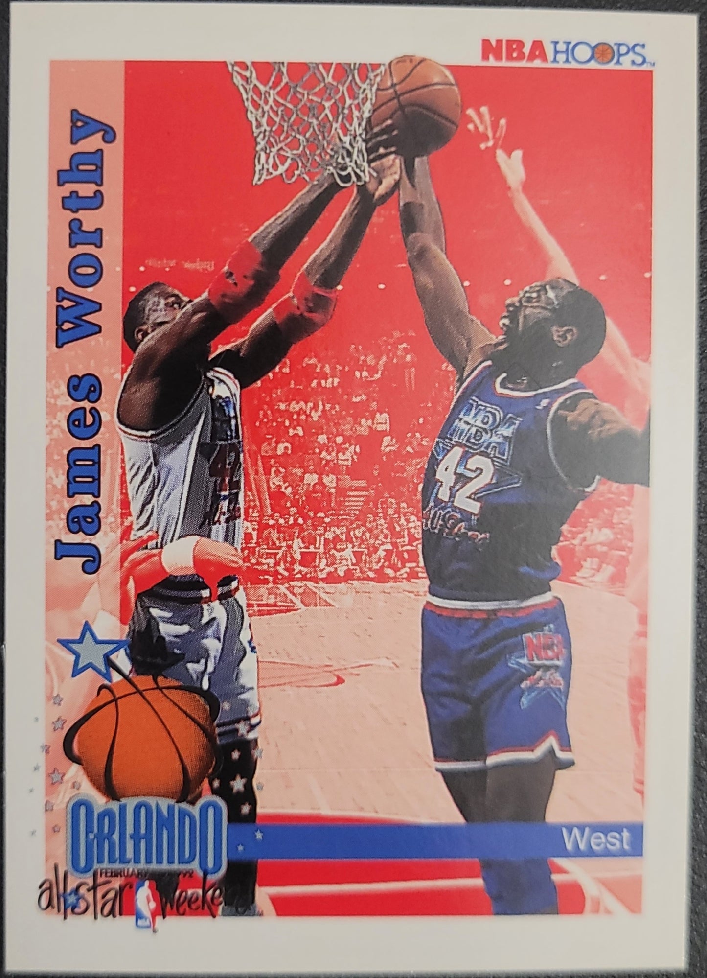1992-93 Hoops #318 James Worthy