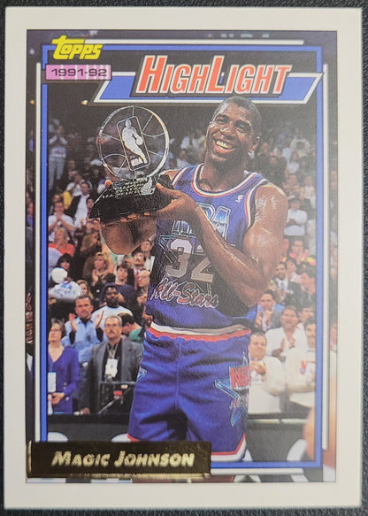 1992-93 Topps #2 Magic Johnson