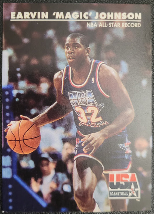 1992 SkyBox USA #34 Earvin "Magic" Johnson