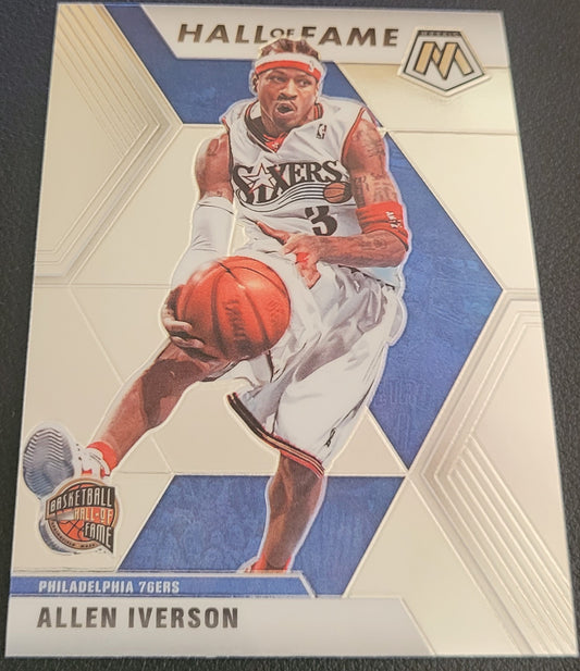 2019-20 Panini Mosaic #287 Allen Iverson
