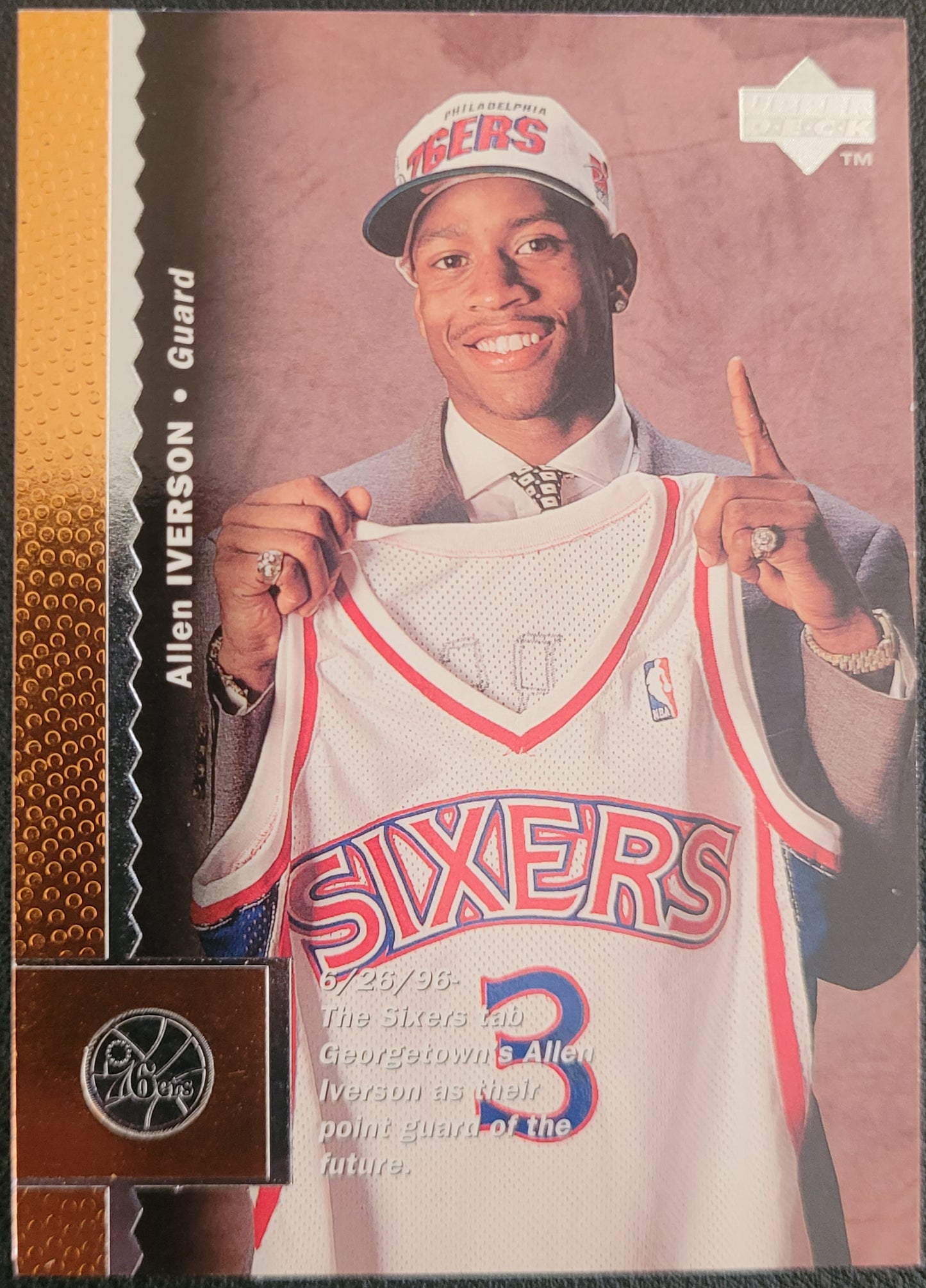 1996-97 Upper Deck #91 Allen Iverson