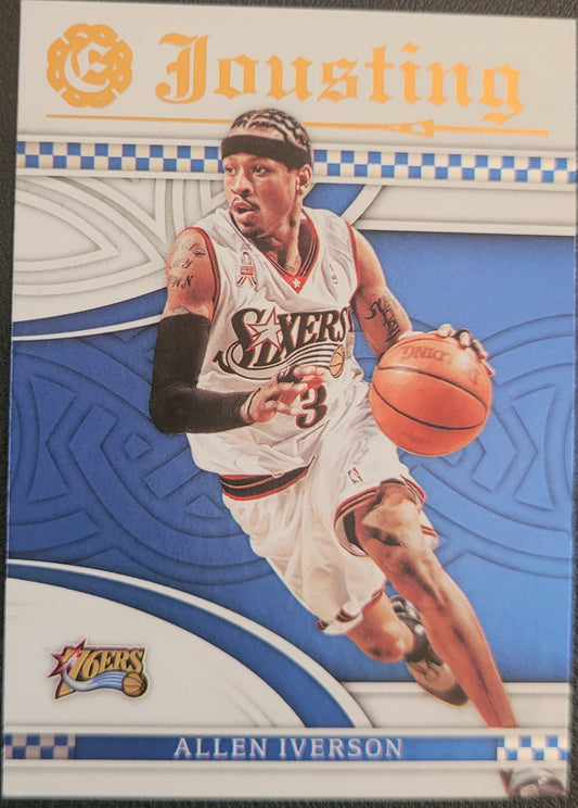 2016-17 Panini Excalibur #28 Allen Iverson Jousting