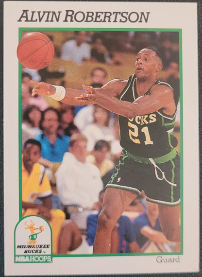 1991-92 Hoops #120 Alvin Robertson