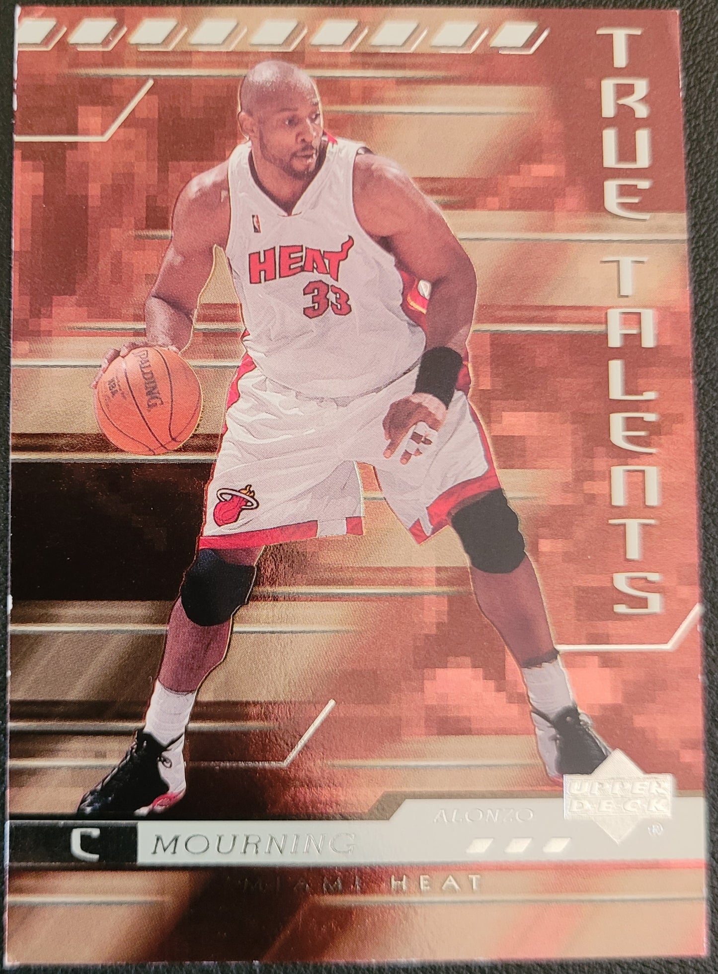 2000-01 Upper Deck #TT4 Alonzo Mourning True Talents