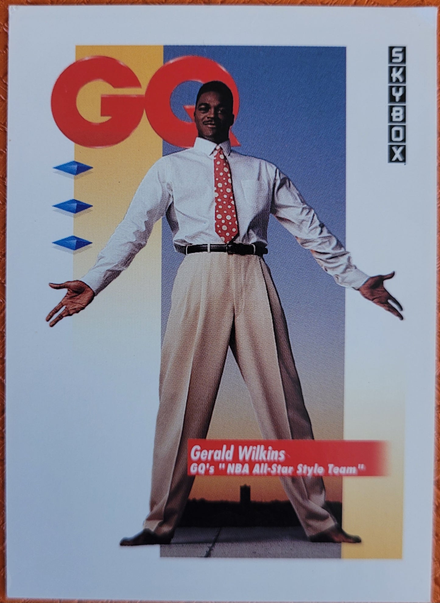 1991-92 SkyBox #327 Gerald Wilkins