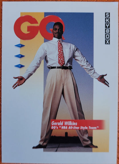 1991-92 SkyBox #327 Gerald Wilkins