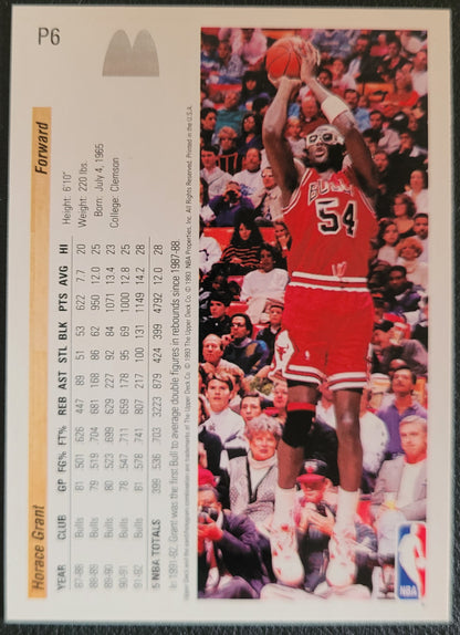 1992-93 Upper Deck McDonald's #P6 Horace Grant