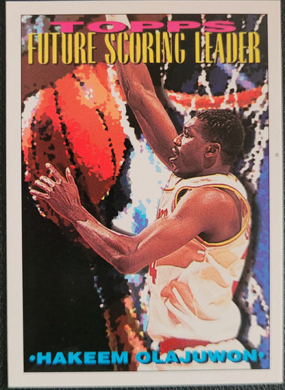 1993-94 Topps #385 Hakeem Olajuwon