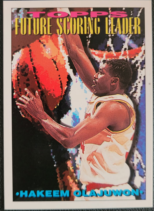 1993-94 Topps #385 Hakeem Olajuwon