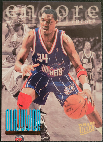 1995-96 Ultra #328 Hakeem Olajuwon